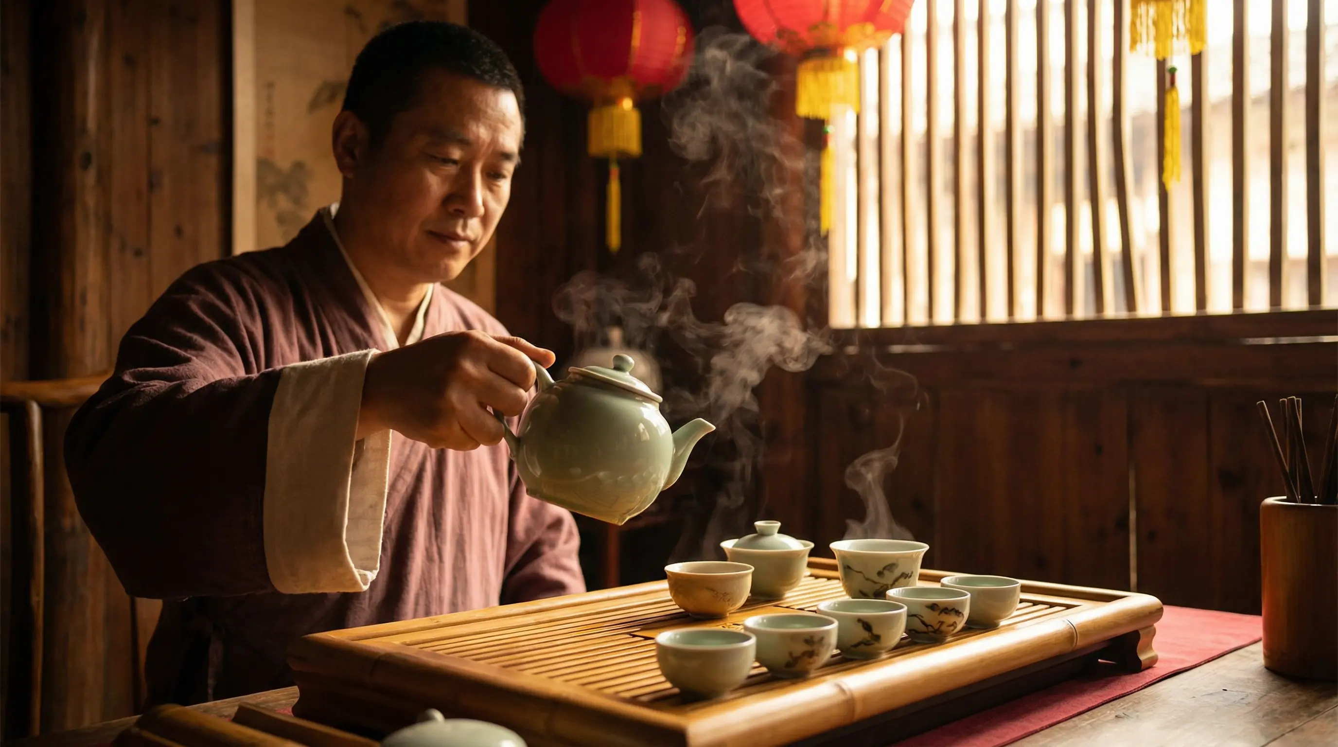车祸变傻的妈妈让我爱阅读 茶道文化纪录片封面